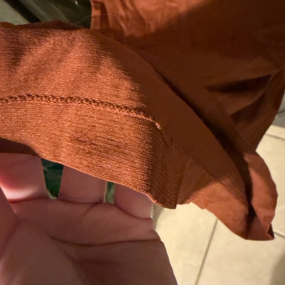 Rust Long Swiftly Tech Top - Picture 4 of 4